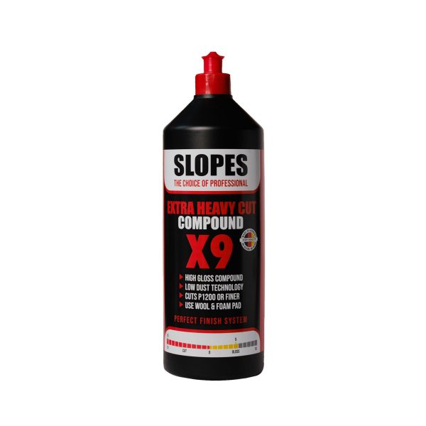 Slopes X9 Agresif Çizik Çıkarıcı Pasta 1lt