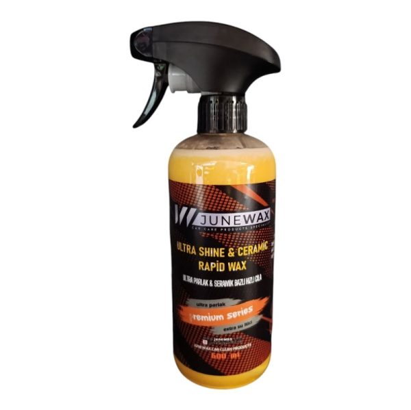 JuneWax Seramik Wax Ultra Parlak Boya Koruma Cila 500ml (Sıvı)