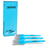 Cartainer FirmPro Turkuaz Detay Fırça 3'lü Sentetik Set