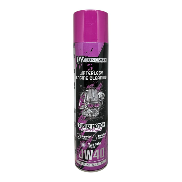 JuneWax JW40 Waterless Susuz Motor Temizleyici Aerosol 600ml