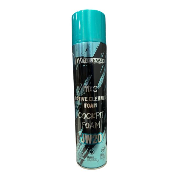 JuneWax Tex JW20 Deri - Kumaş - Plastik Temizleme Köpüğü Aerosol 600ml