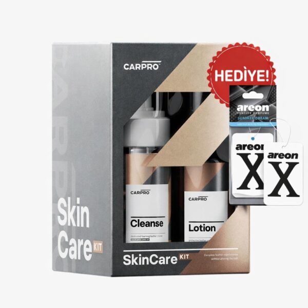 Carpro Leather Skin Care Kit Deri Bakım Seti 150ml. ( KOKU HEDİYE )