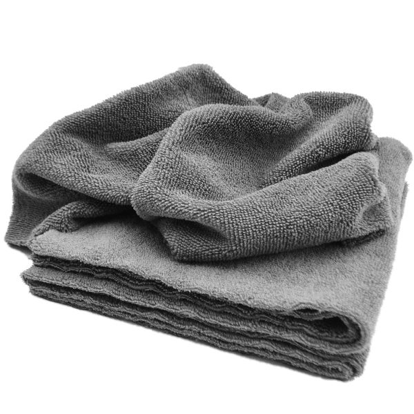 Spark Mikrofiber Ultra Lüks Gri Lazer Kesim Cila Bezi 40x40 400gsm